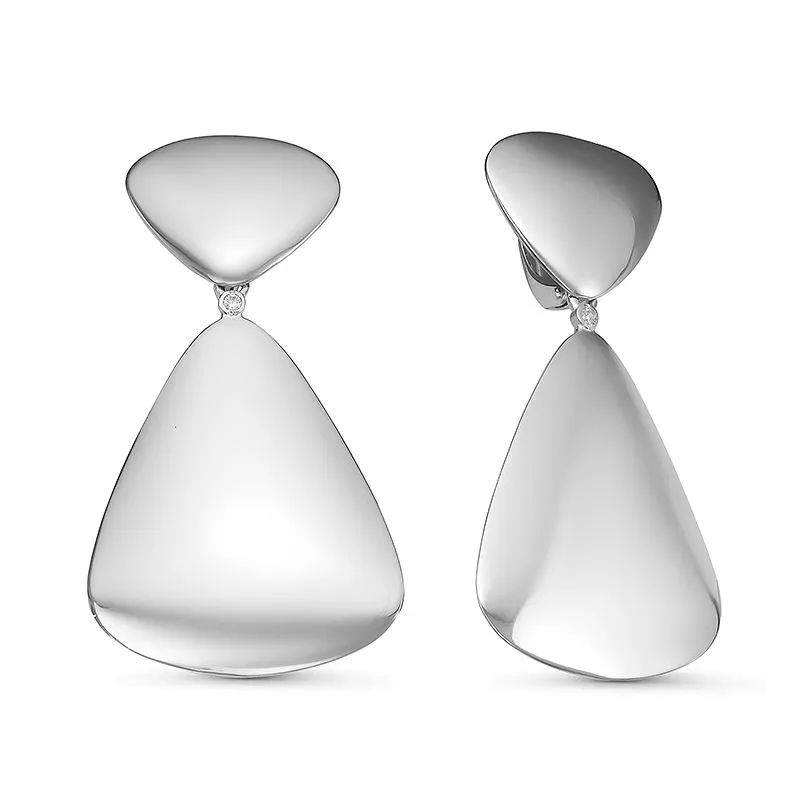 Серьги с127304 Серебро Фианит 7,92 