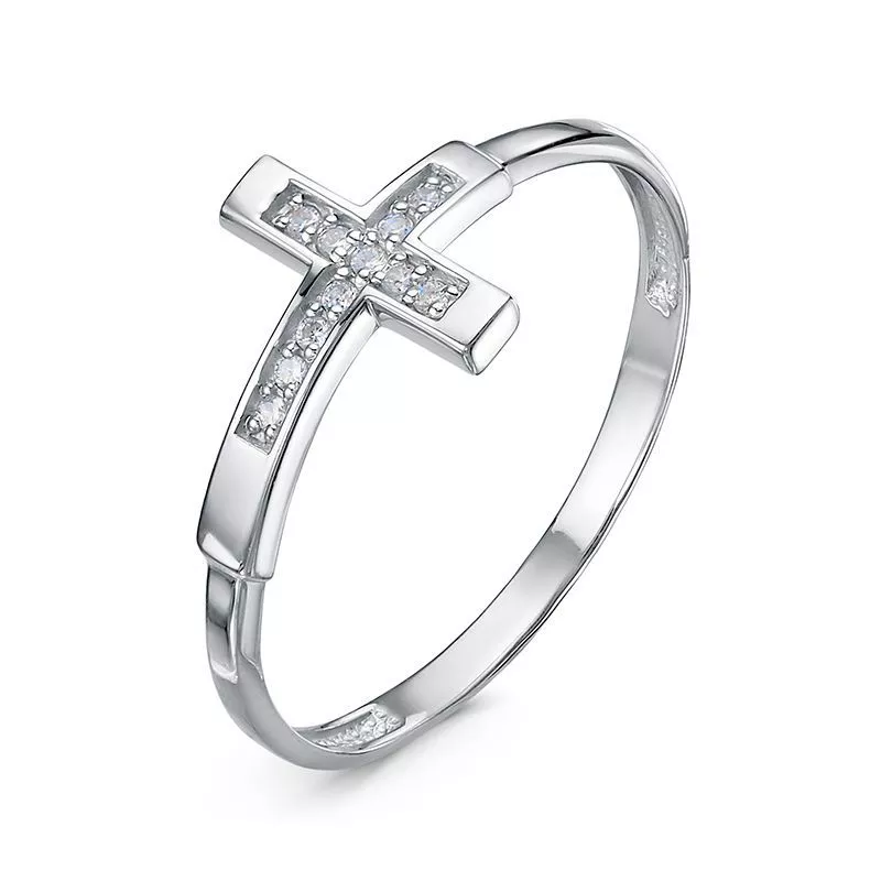 Кольцо с1102730 Серебро Фианит 0,95 MUST HAVE