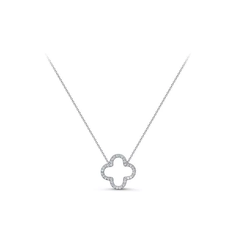 Колье с0703425 Серебро Фианит 2,78 Violet new