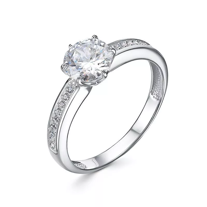 Кольцо с1101652 Серебро Фианит 2,37 T-collection
