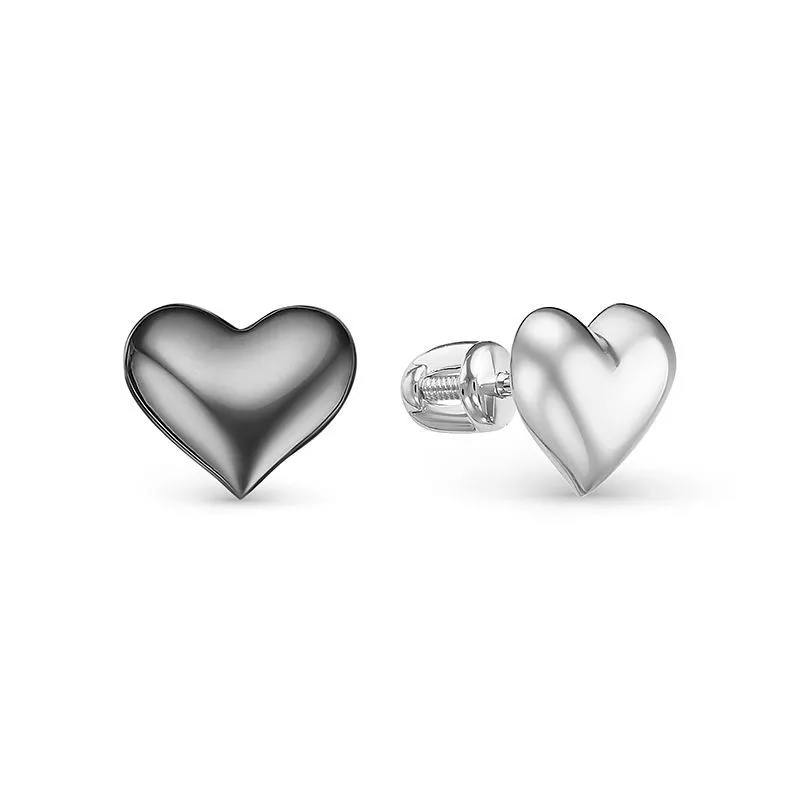 Серьги с050399 Серебро Без вставок 1,22 LOVE IS DELTA BLACK