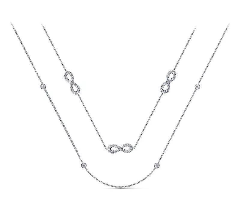 Колье с0704121 Серебро Фианит 6,25 MUST HAVE