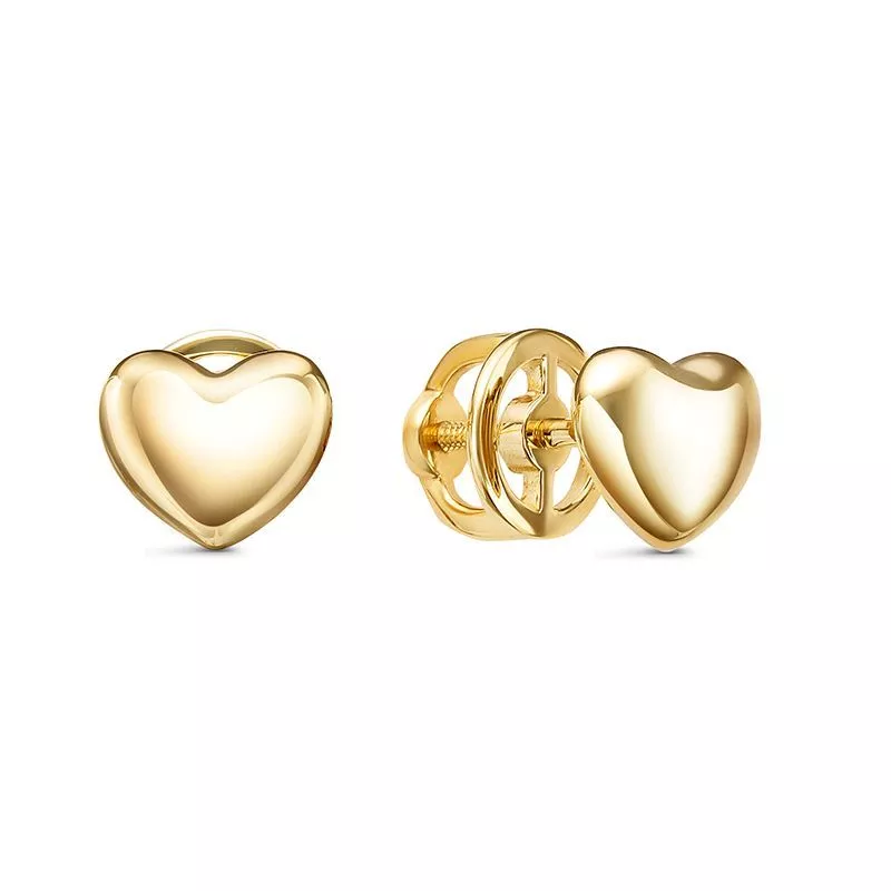 Серьги дф0501669рл Золото Без вставок 1,66 DELTA LUXE