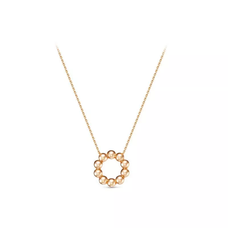 Колье дф0701829р Золото Фианит 3,84 DELTA LUXE by Tiffany