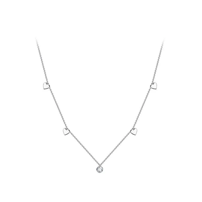 Колье с0703597 Серебро Фианит 2,84 ELEMENT