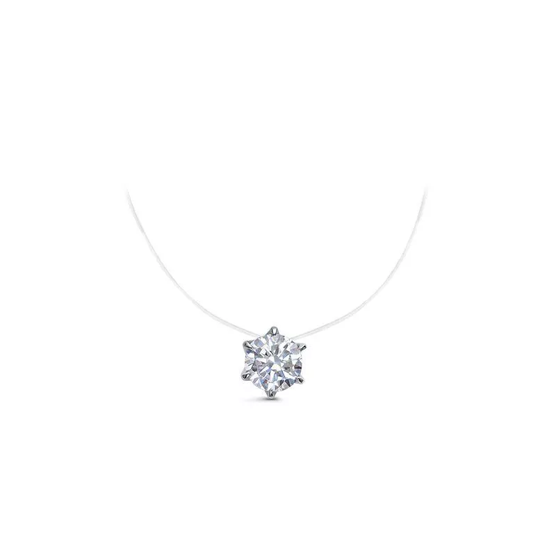 Колье с0701645 Серебро Фианит 1,74 T-collection