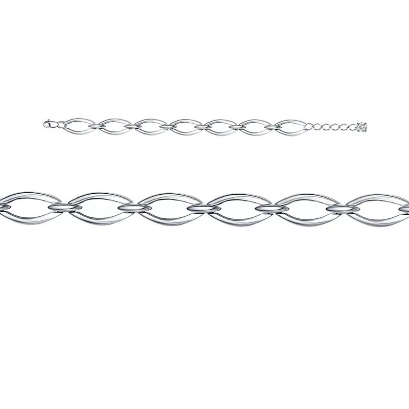Браслет с7701421 Серебро Фианит 6,42 CHAIN