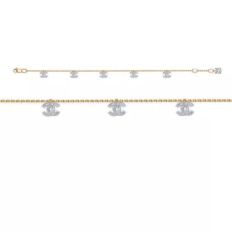 Браслет 7704691 Золото Фианит 2,85 CHANEL's lines