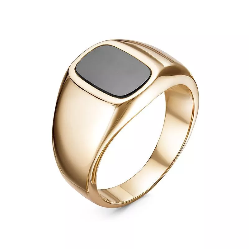 Печатка дп0401609р Золото Фианит 5,48 DELTA LUXE MEN