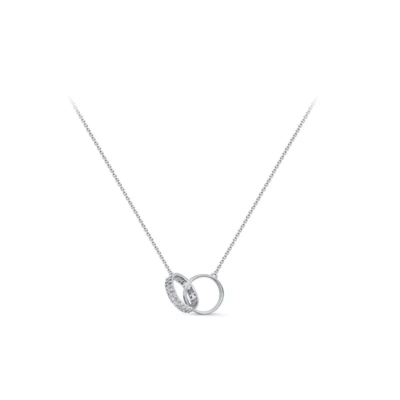 Колье с071141 Серебро Фианит 3,34 MUST HAVE