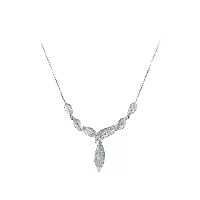 Колье с0703655 Серебро Фианит 5,24 Flora