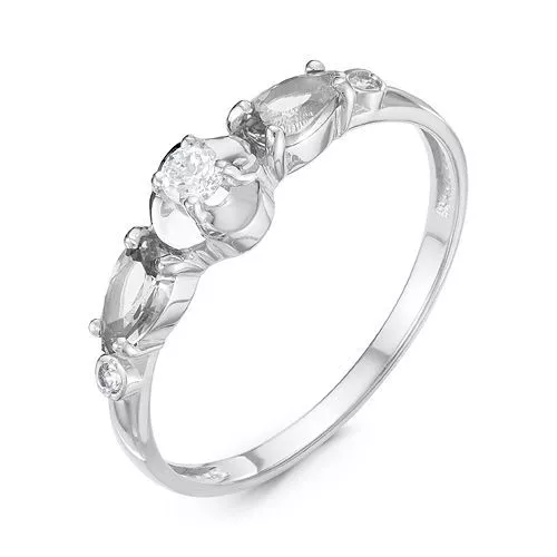 Кольцо с116330 Серебро Фианит 0,99 