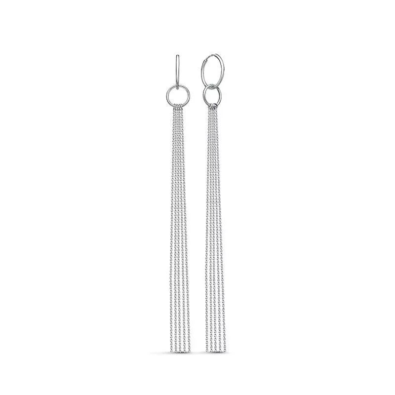 Серьги с2203591 Серебро Без вставок 5,48 CASCADE NEW