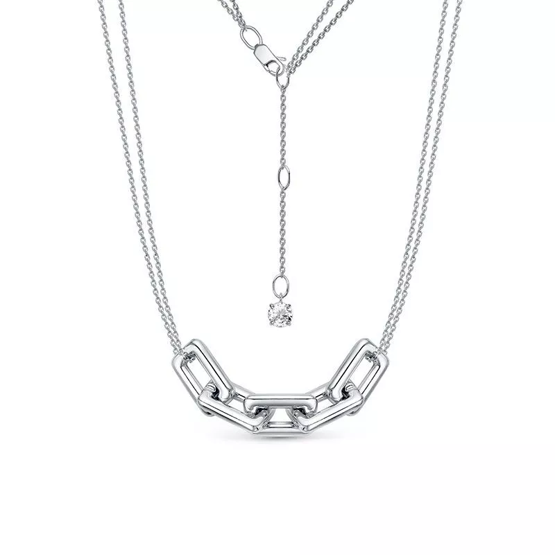 Колье с0705192 Серебро Фианит 6,28 CHAIN