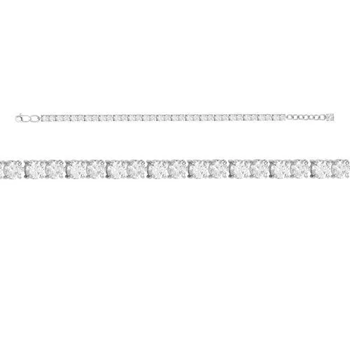 Браслет с770292 Серебро Фианит 10,46 