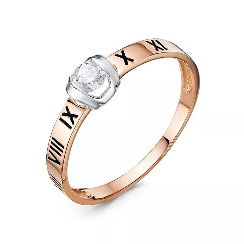 Кольцо 1104720 Золото Фианит 1,27 Time of Tiffany