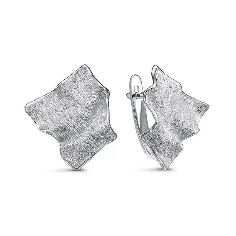 Серьги с2203852 Серебро Без вставок 3,15 Flora