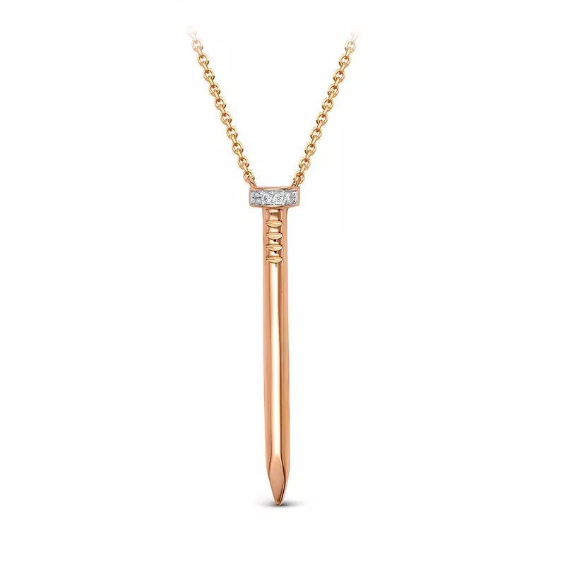 Колье 0704734 Золото Фианит 3,28 Cartier style
