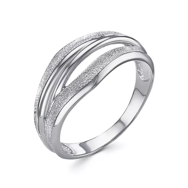 Кольцо с1102005 Серебро Без вставок 2,57 Flora
