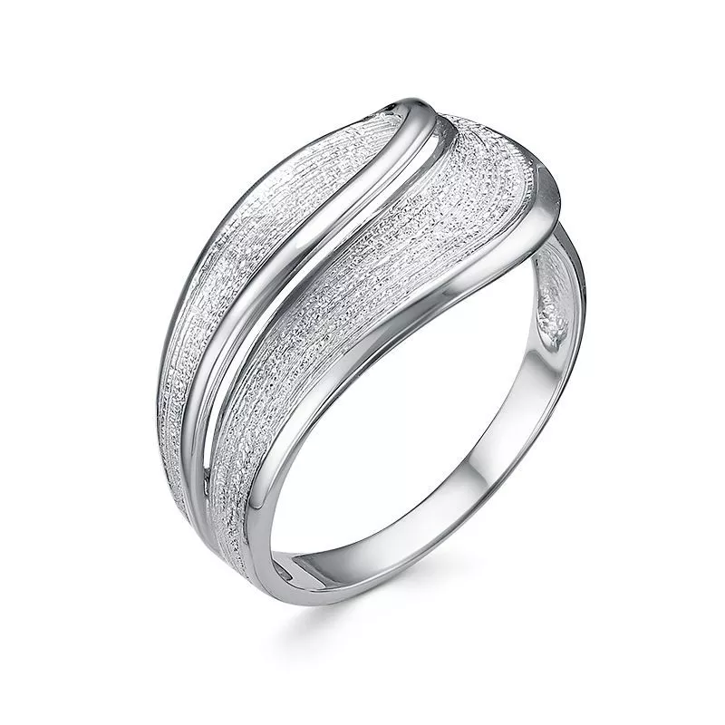 Кольцо с1102004 Серебро Без вставок 2,59 Flora