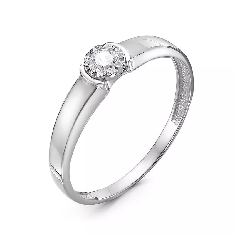 Кольцо б1100139 Золото Фианит 1,23 DIAMOND EFFECT