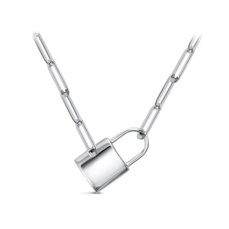 Колье с0704239/45 Серебро Фианит 6,86 LV Lock