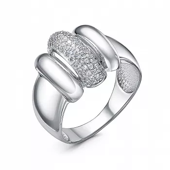Кольцо с1101289 Серебро Фианит 3,18 Italian Chic