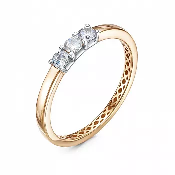 Кольцо дф1101628р Золото Фианит 1,21 DELTA LUXE MINI
