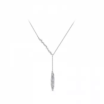 Колье с0703377 Серебро Фианит 3,83 Flora