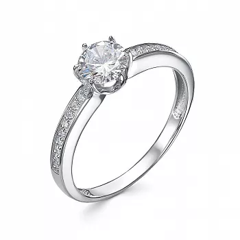 Кольцо с1101650 Серебро Фианит 2,05 T-collection