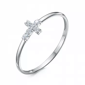 Кольцо б1104819 Золото Фианит 0,82 MUST HAVE