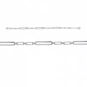 Браслет б7704592/18,5 Золото Фианит 2,84 CHAIN