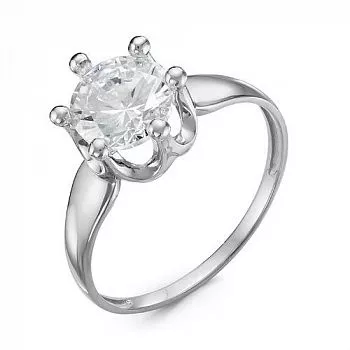 Кольцо с116633 Серебро Фианит 1,58 Marry me