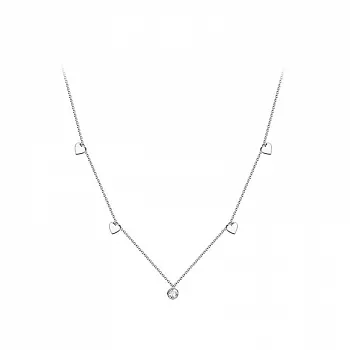 Колье с0703597 Серебро Фианит 2,84 ELEMENT