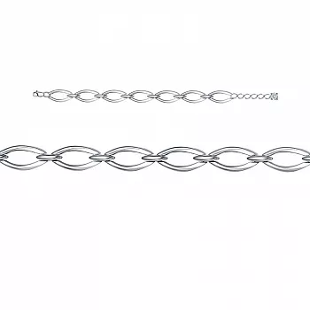 Браслет с7701421 Серебро Фианит 6,42 CHAIN