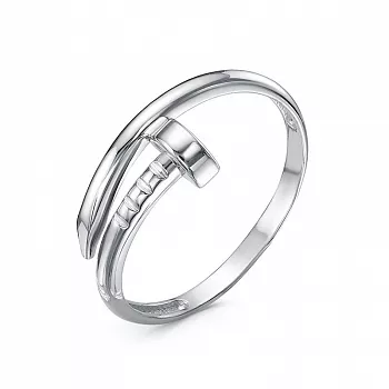 Кольцо с2104079 Серебро Без вставок 1,08 Cartier style