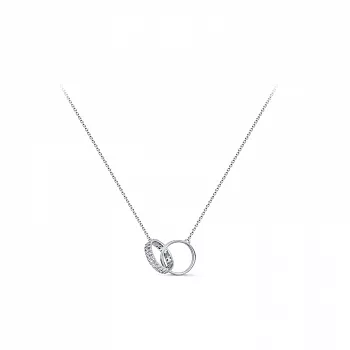 Колье с071141 Серебро Фианит 3,34 MUST HAVE