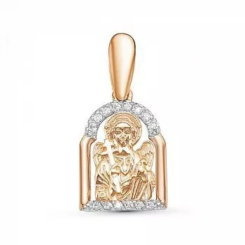 Подвеска 031787 Золото Фианит 1,24 