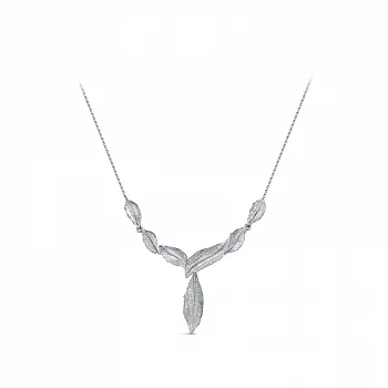 Колье с0703655 Серебро Фианит 5,24 Flora