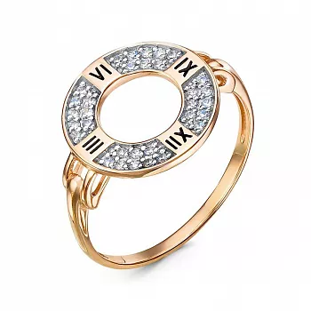 Кольцо 1104859 Золото Фианит 1,94 Time of Tiffany