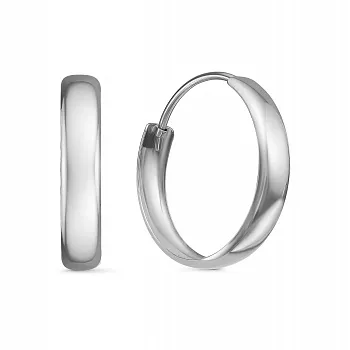 Серьги с520105/25 Серебро Без вставок 3,01 