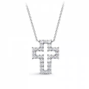 Колье с0704028 Серебро Фианит 3,26 MUST HAVE