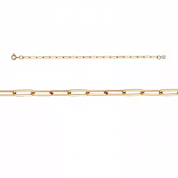 Браслет 7704196/17,5 Золото Фианит 1,73 CHAIN