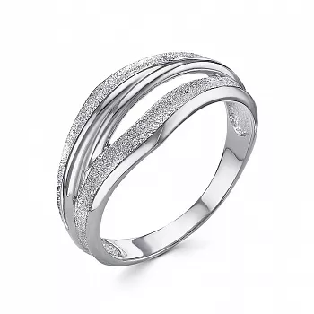 Кольцо с1102005 Серебро Без вставок 2,57 Flora