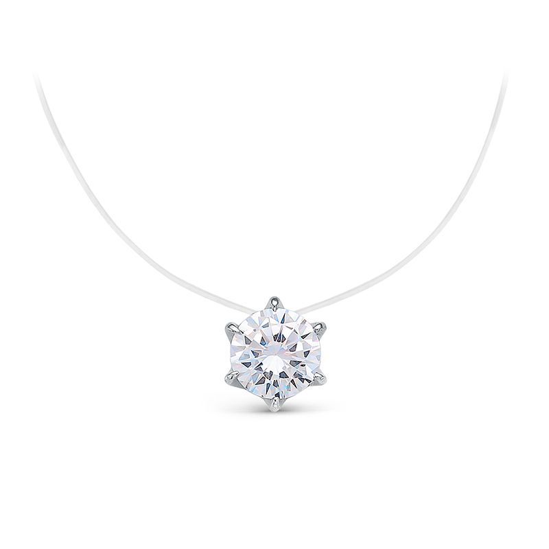 Колье с0701643 Серебро Фианит 1,3 T-collection