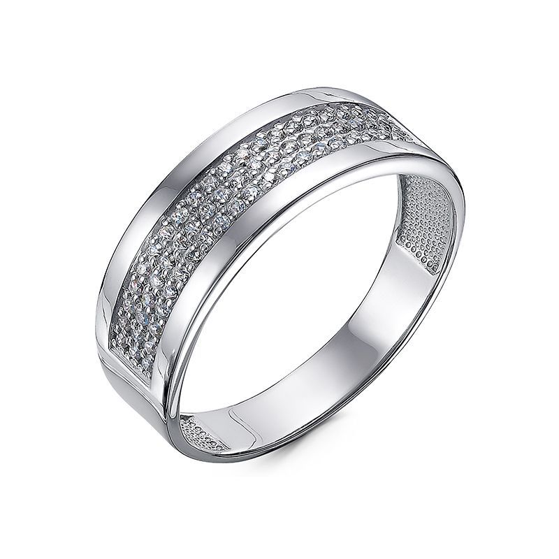 Кольцо с1101402 Серебро Фианит 2,1 InStyle