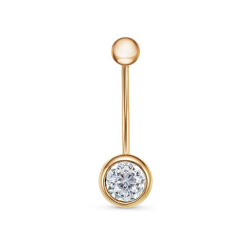 Пирсинг 190167 Золото Фианит 1,19 DIAMOND EFFECT