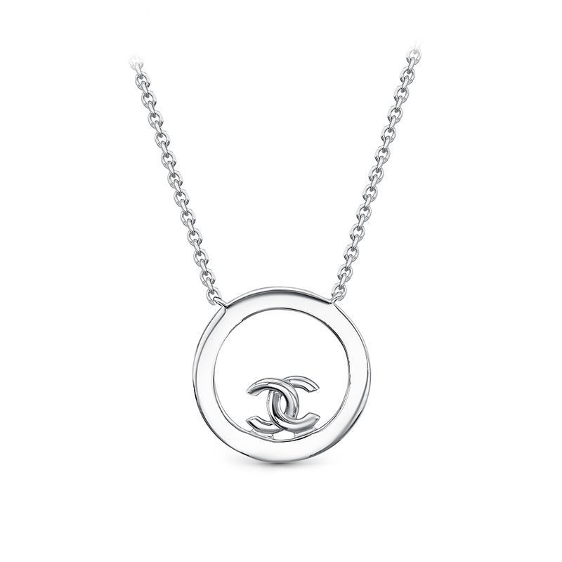 Колье с0704634 Серебро Фианит 2,83 CHANEL's lines
