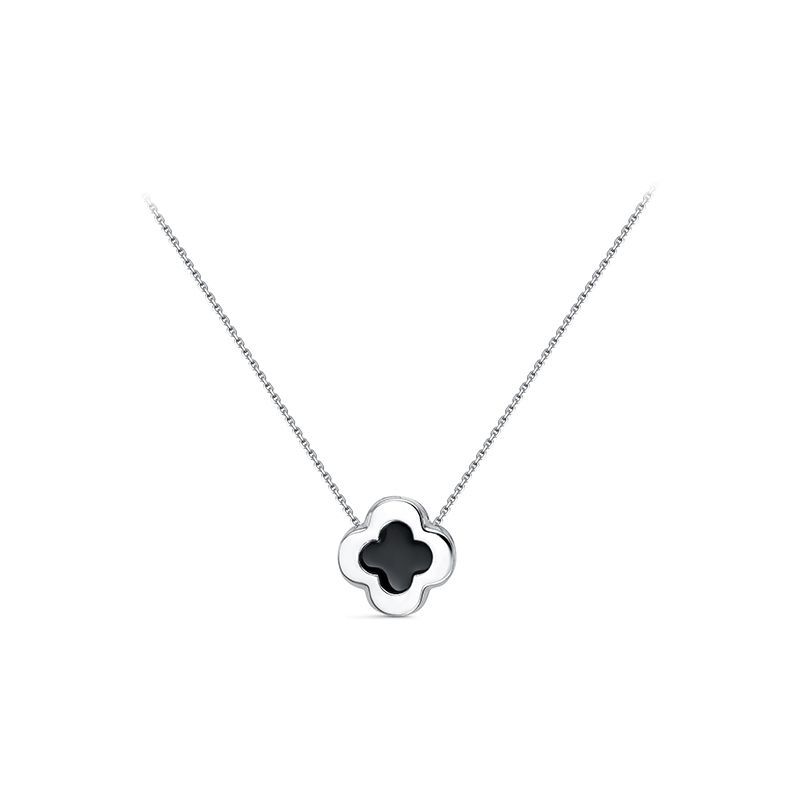 Колье с0703349 Серебро Фианит 3,36 Violet new