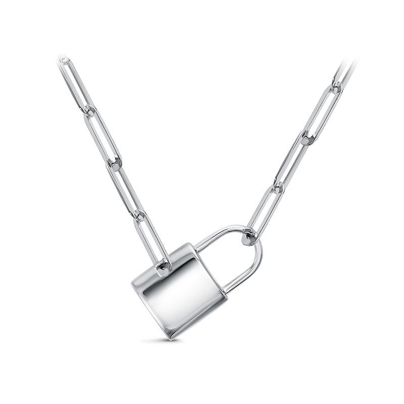 Колье с0704239/45 Серебро Фианит 6,86 LV Lock